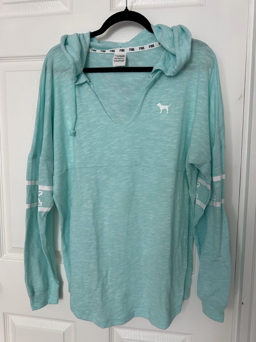Victoria's Secret PINK Mint Green Pullover Hoodie